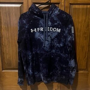 Under Armour Freedom Hoodie in Blue